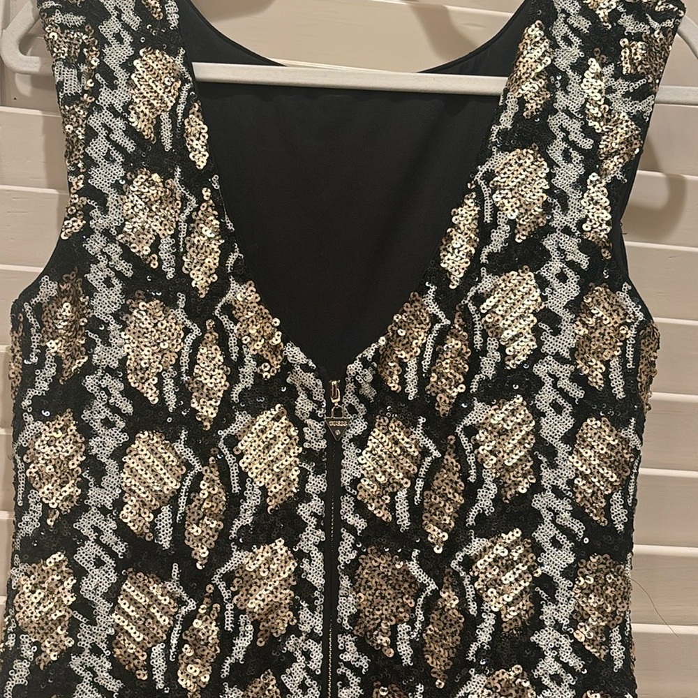 Gorgeous Holiday Sequence Dress from Guess-Worn Once.
